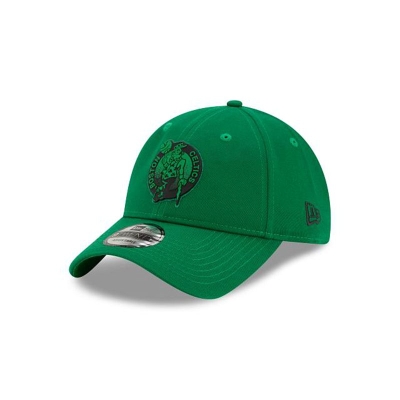 Sapca New Era Boston Celtics NBA Back Half 9TWENTY Adjustable - Verzi